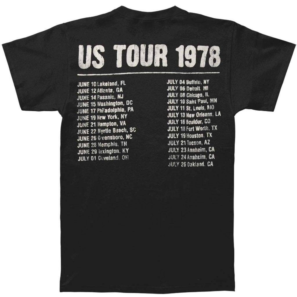 Rolling Stones US Tour 1978 (Back Print) Slim Fit T-shirt