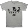 Rogue One At-At Silhouette Scarif T-shirt