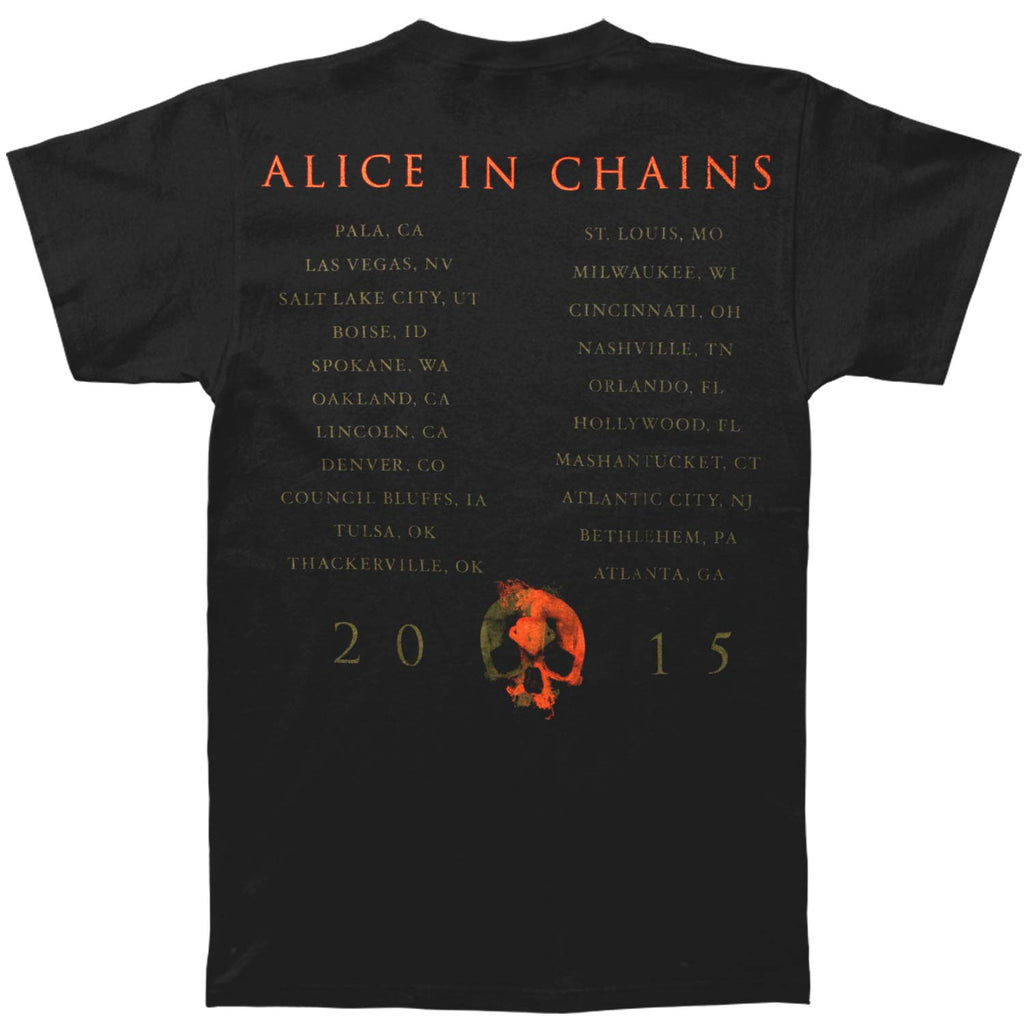 Alice In Chains Fetal 2015 Tour T-shirt