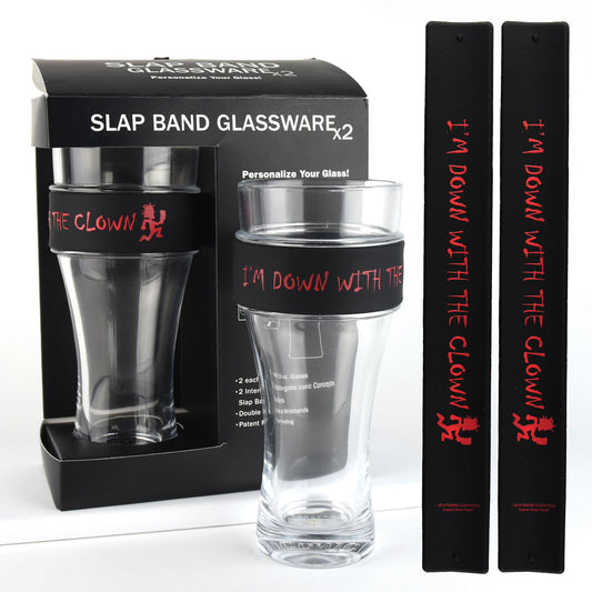 Insane Clown Posse Down With The Clown Pub Glass Set
