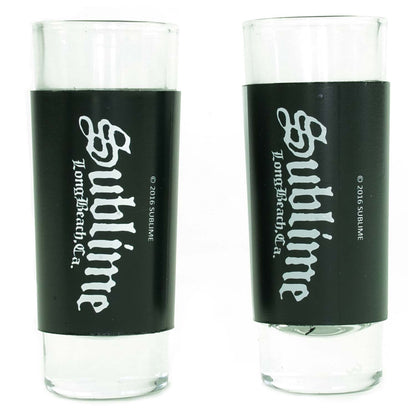 Sun & Logo Shot Glass Set