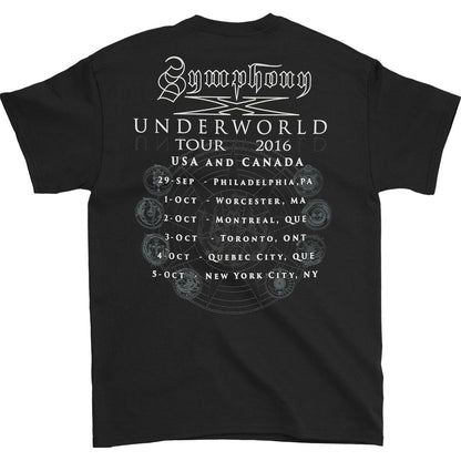 Symphony X Underworld Ship 2016 Tour T-shirt