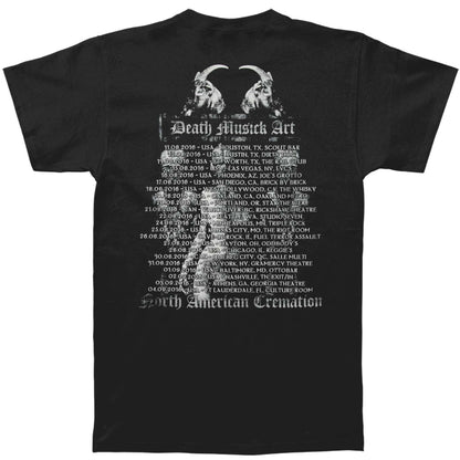 Conjuring The Dead Cremation 2016 Tour T-shirt