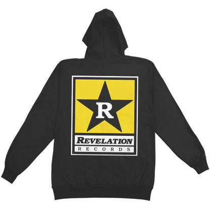 Revelation Records Logo Zippered Hooded Sweatshirt
