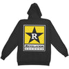 Logo Zippered Hooded Sweatshirt