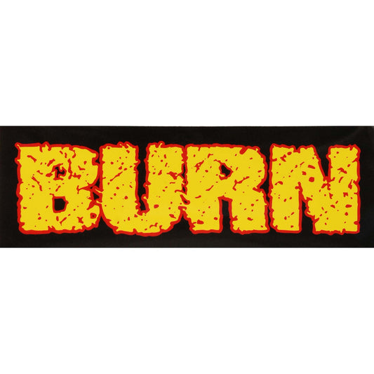 Burn Logo Sticker