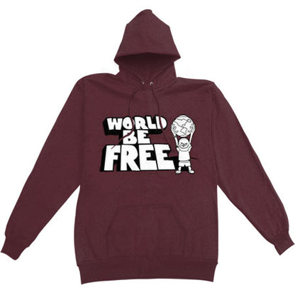 World Be Free Logo Hooded Sweatshirt