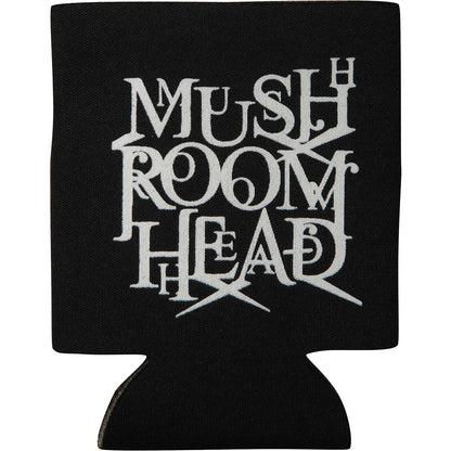 X-Face/Stacked Logo White Can Cooler