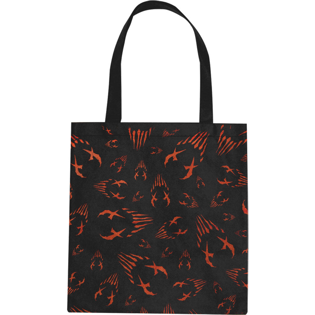 All Over With Orange Print Wallets & Handbags