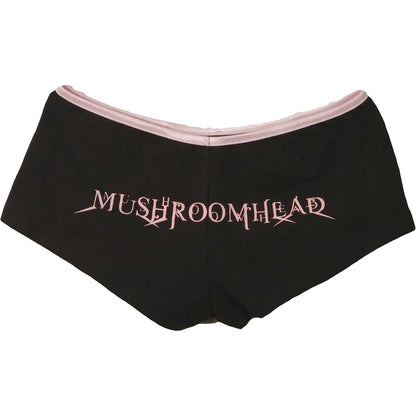 X-Face Black/Pink Booty Shorts