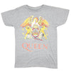 Color Crest on Heather Gray Tee Slim Fit T-shirt