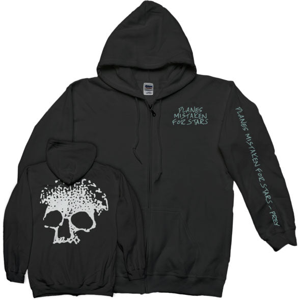 Planes Mistaken For Stars Prey Zippered Hooded Sweatshirt