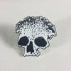 Skull Pewter Pin Badge