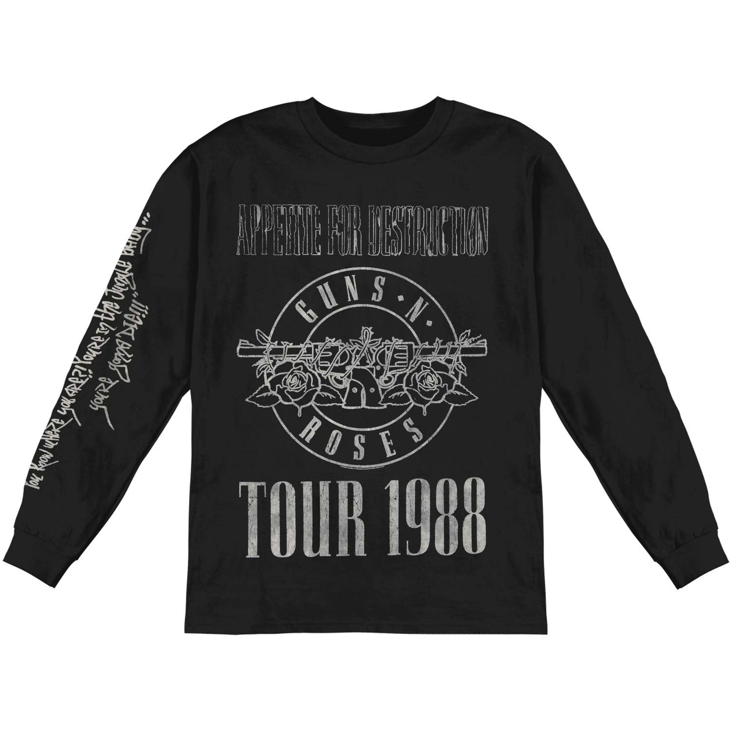 Guns N Roses Jungle 1988 Long Sleeve