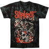 Skull Flames Tie Dye T-shirt