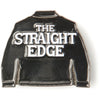 The Straight Edge Pewter Pin Badge