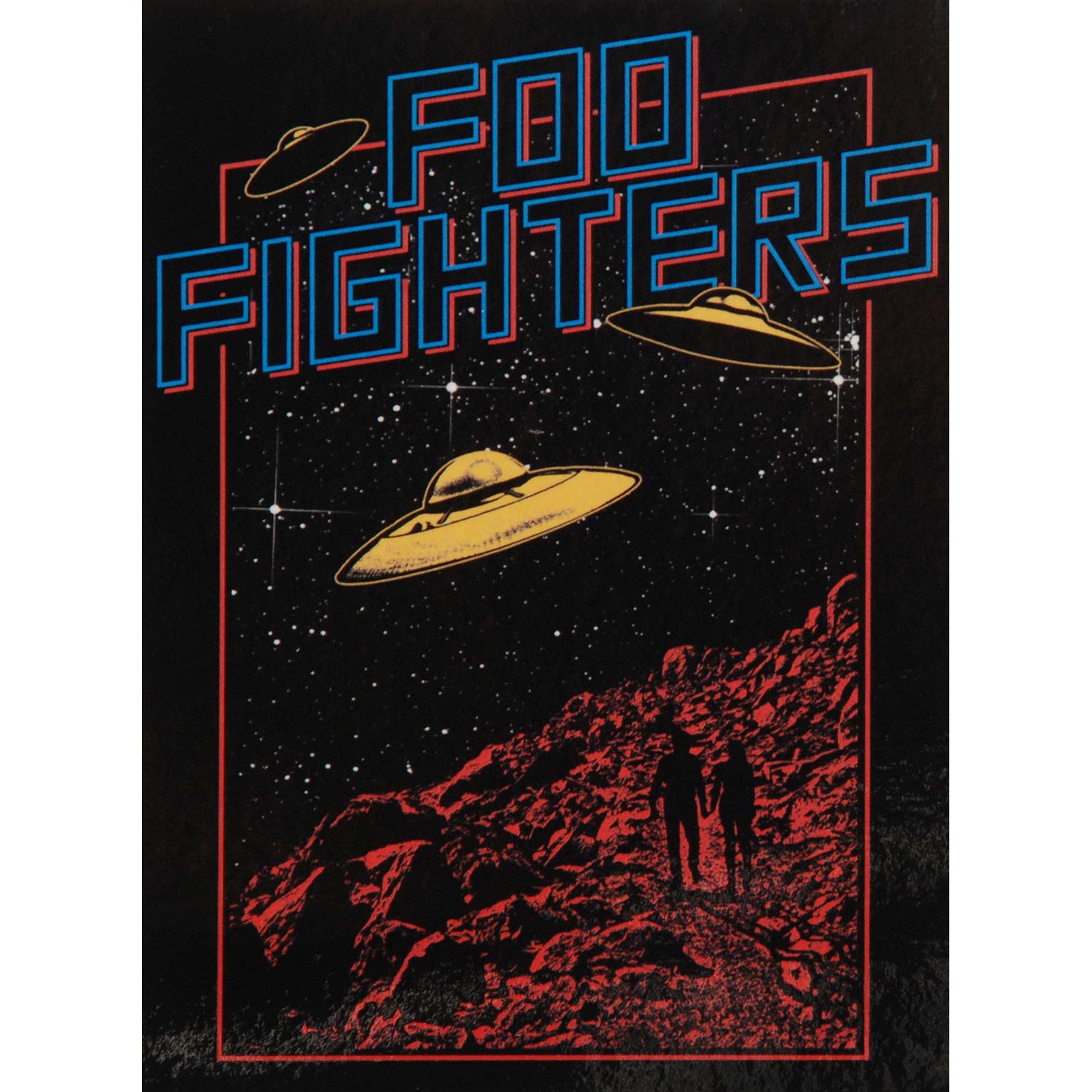 Foo Fighters Tube Sticker