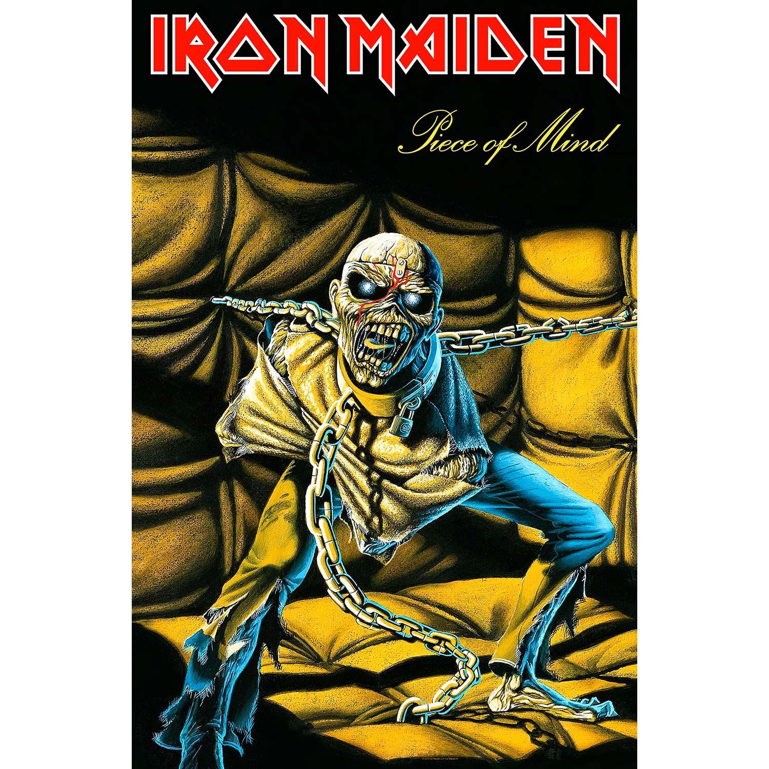 Iron Maiden Piece Of Mind Poster Flag