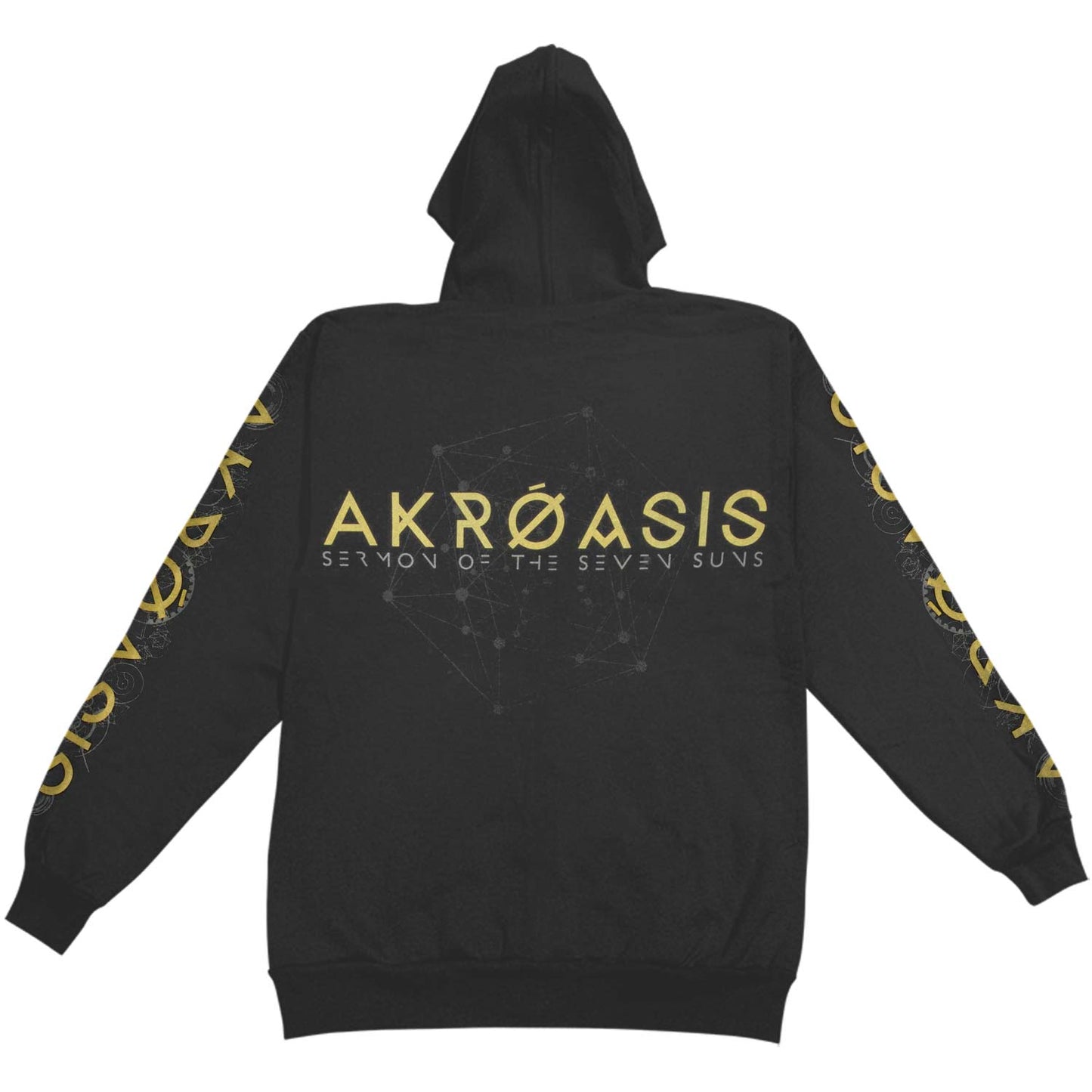 Obscura Akroasis Zippered Hooded Sweatshirt