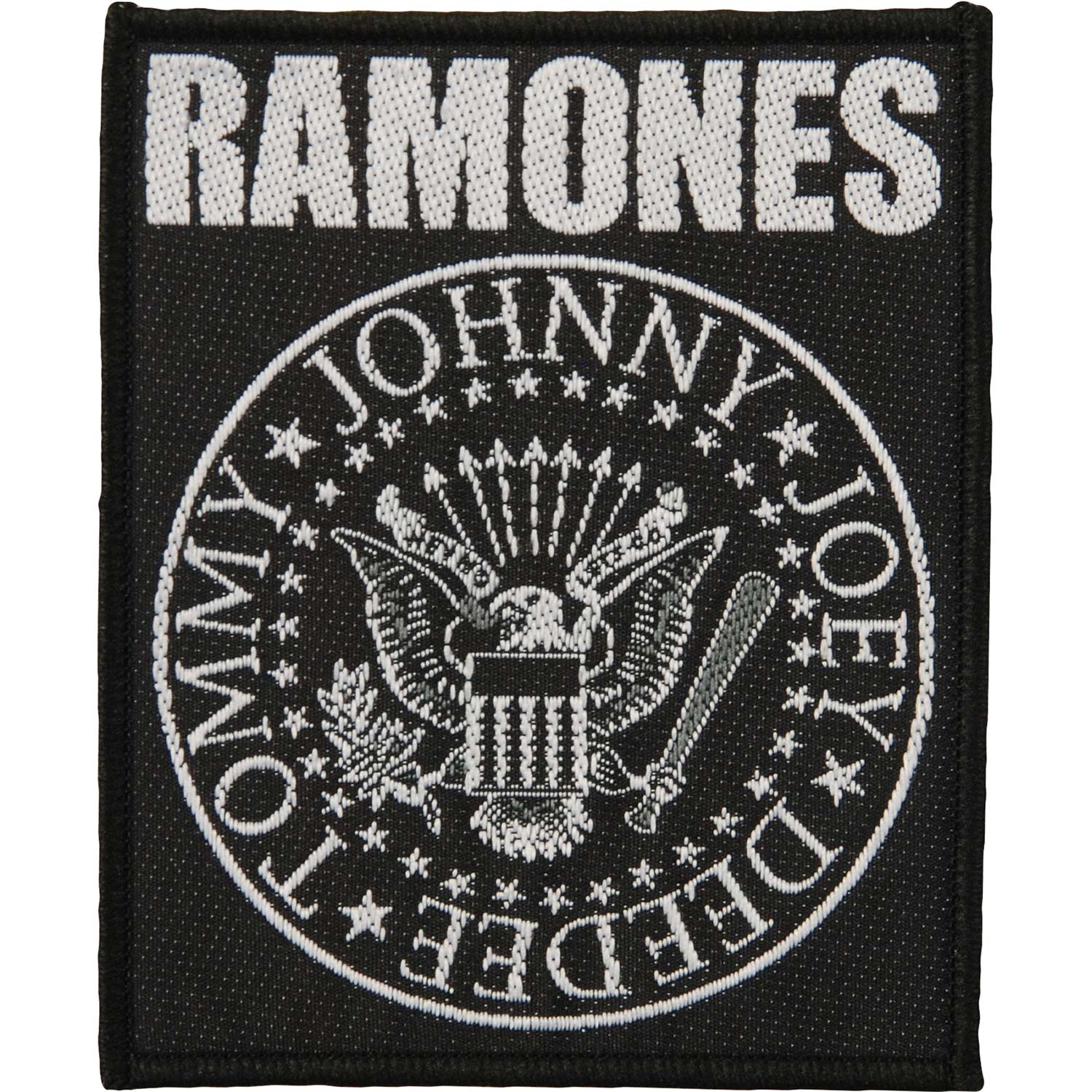 Ramones Classic Seal Woven Patch