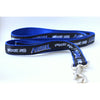 Hardcore Lives Blue 1 Inch Leash Pet Wear