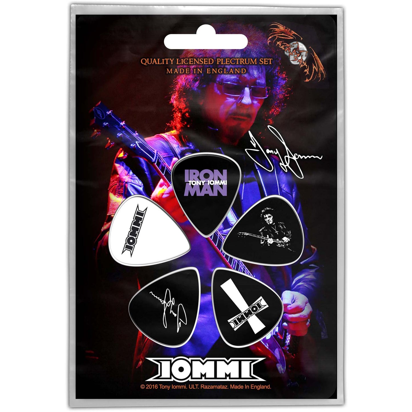 Tony Iommi Tony Iommi Iommi Guitar Pick
