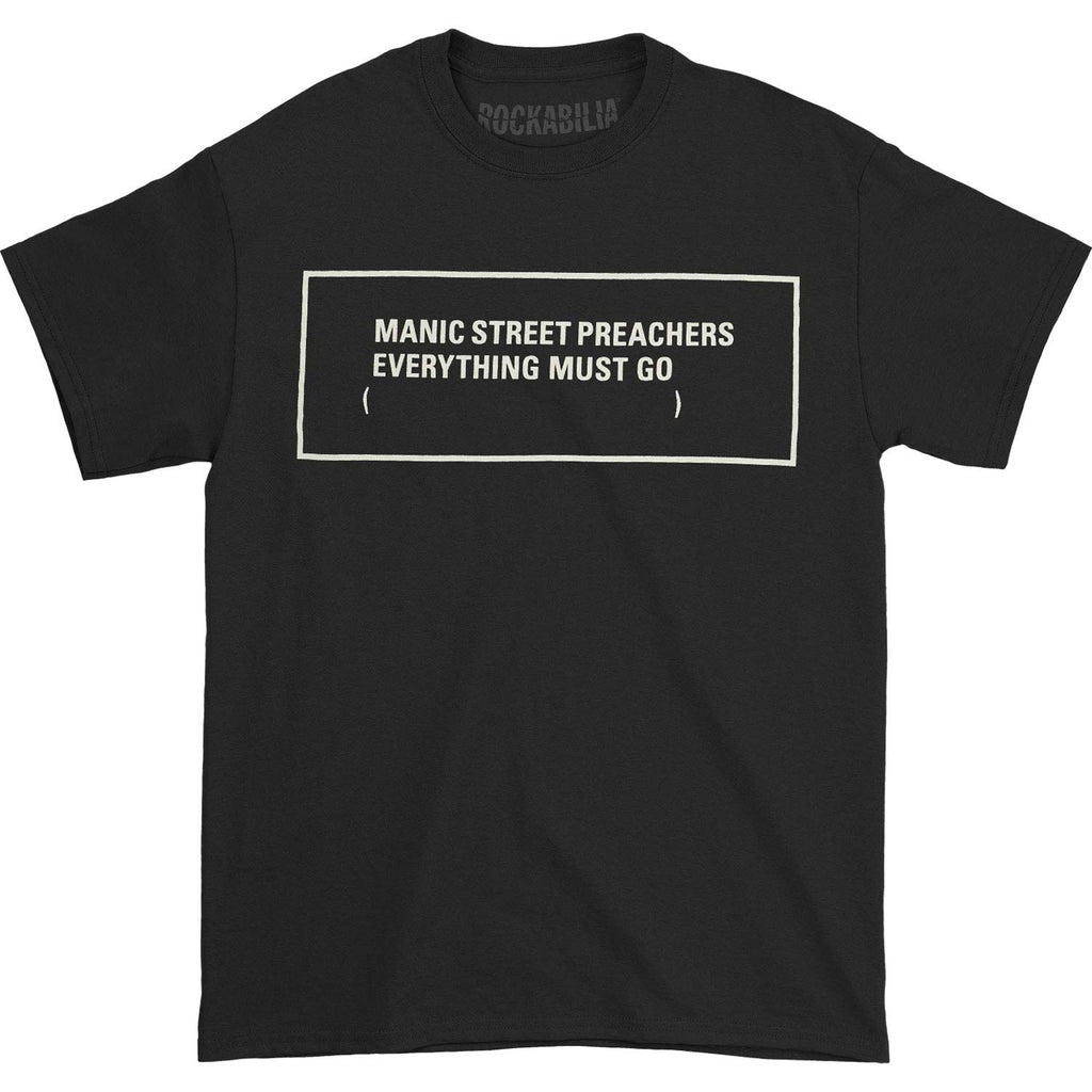 Rockoff Trade Manic Street Preachers EMG Monochrome T-Shirt - Official Licensed Band Tee