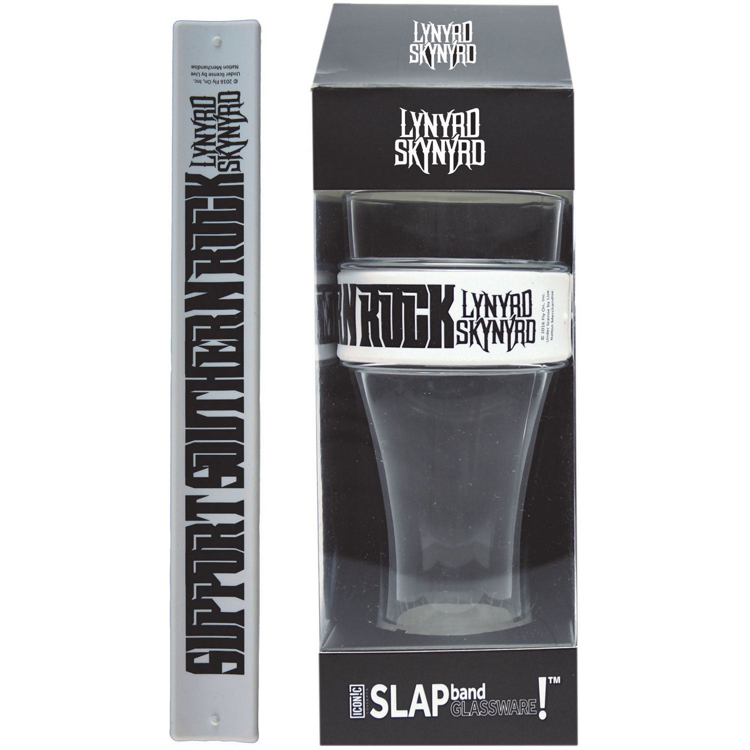 Lynyrd Skynyrd Support Pint Glass