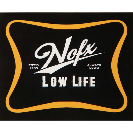 NOFX Low Life Sticker Sticker