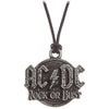 Rock Or Bust Pendant Necklace