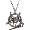 Pentagram Logo Pendant Necklace