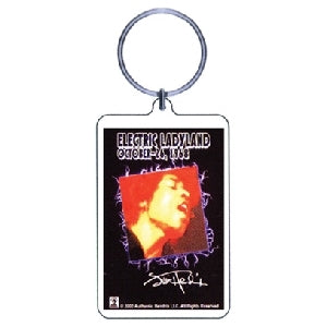 Jimi Hendrix Plastic Key Chain