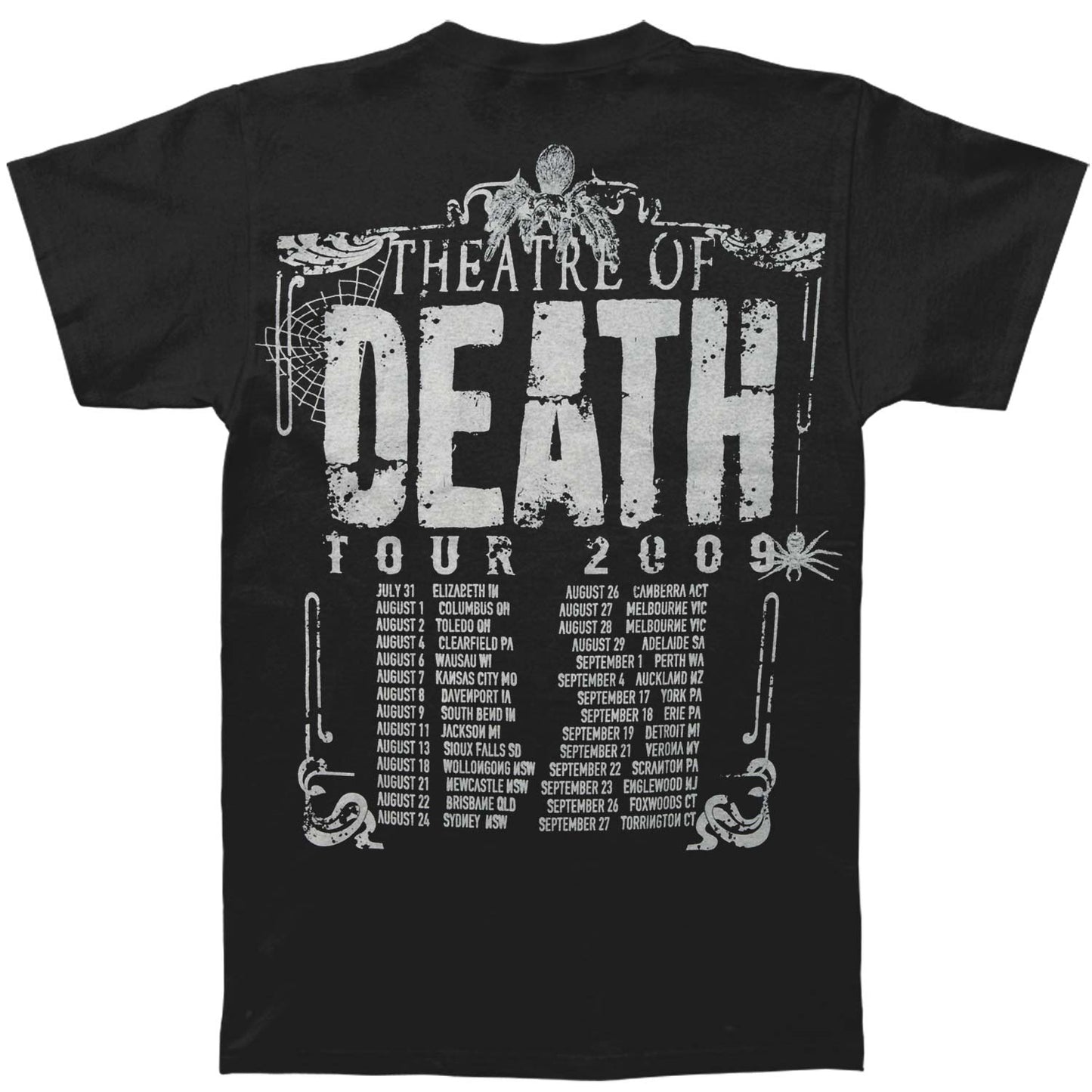 Alice Cooper Theatre Of Death T-shirt