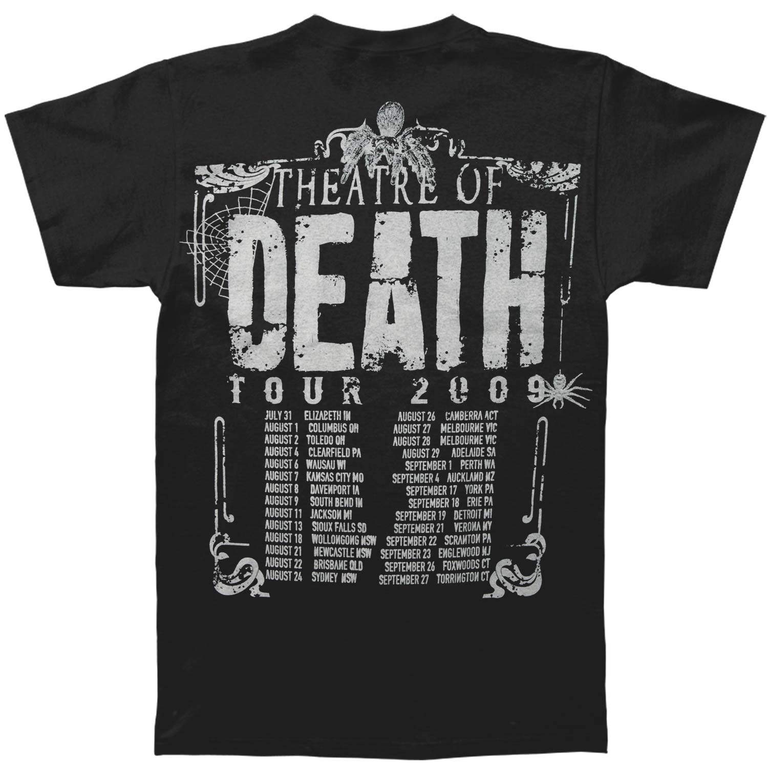 Alice Cooper Theatre Of Death T-shirt