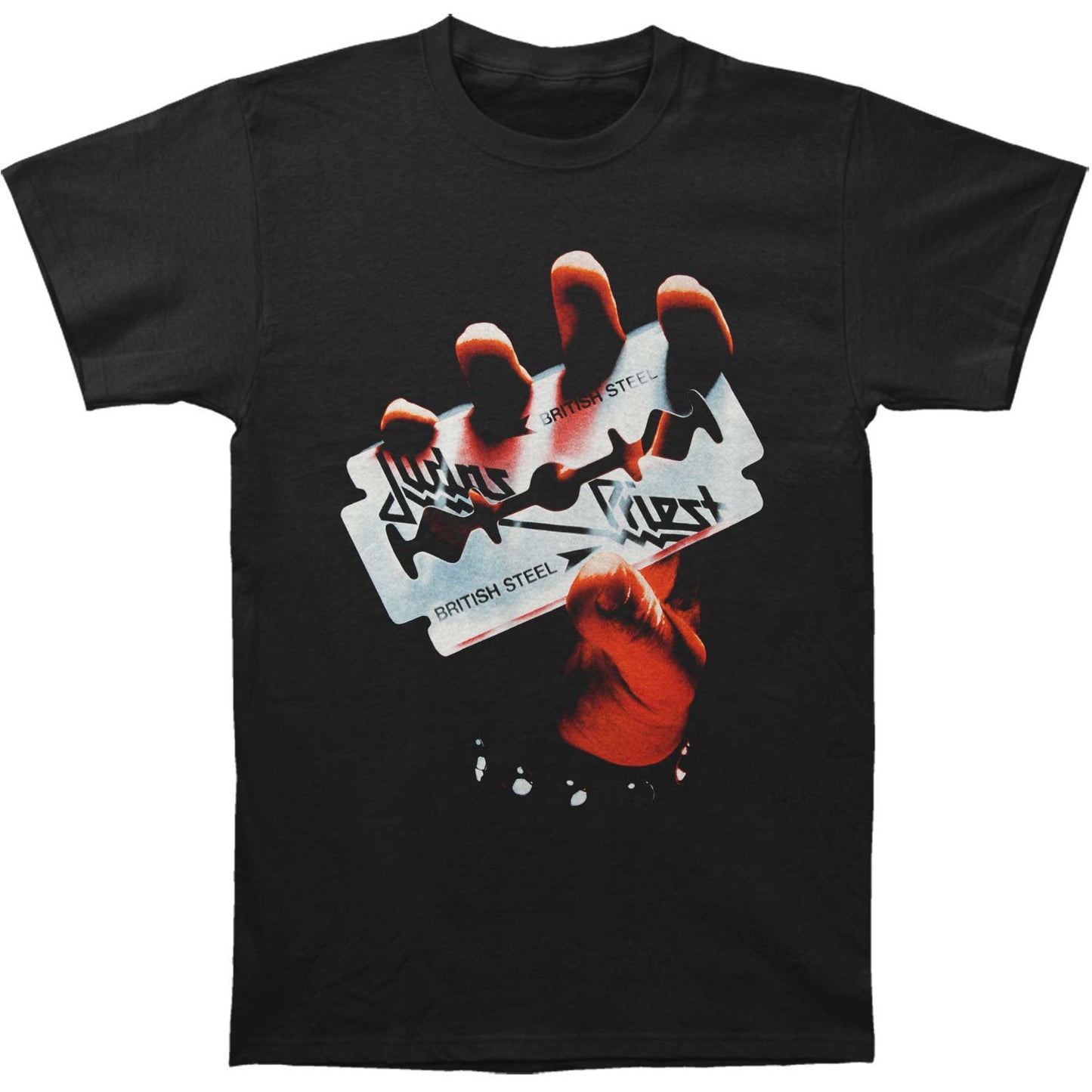 Judas Priest British Steel Hand T-shirt