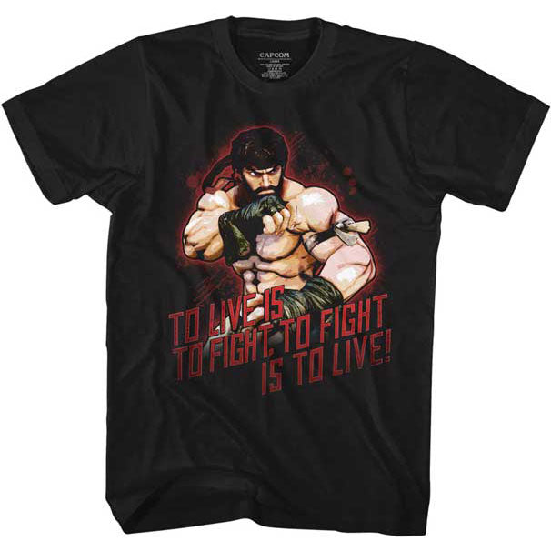 To Live Is To Fight Slim Fit T-shirt
