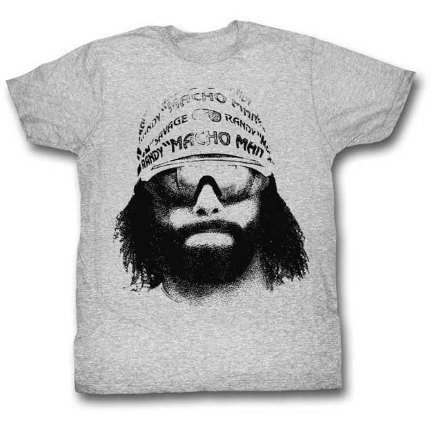 Macho Man Face Slim Fit T-shirt