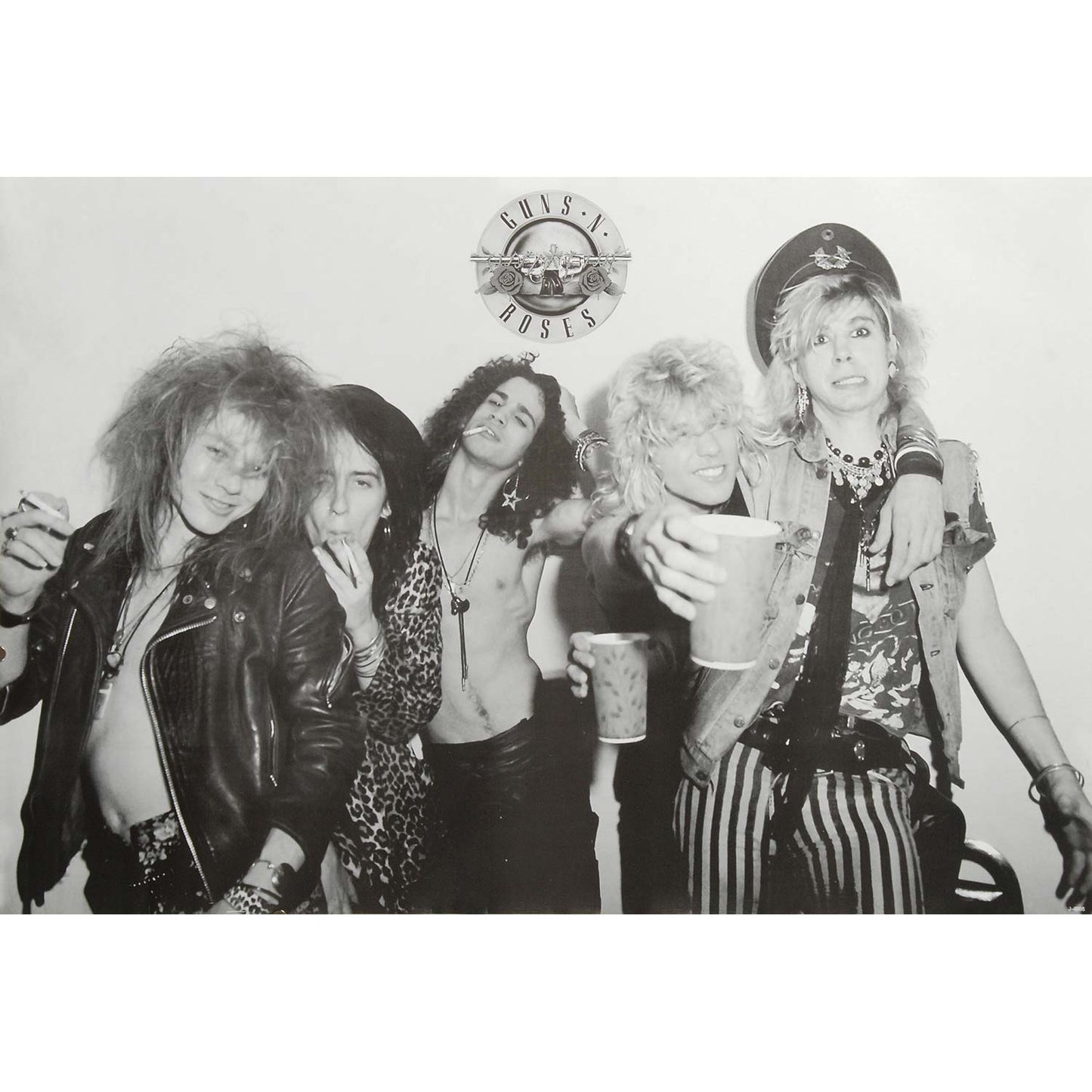 Guns N Roses Drinking & Smoking Import Poster