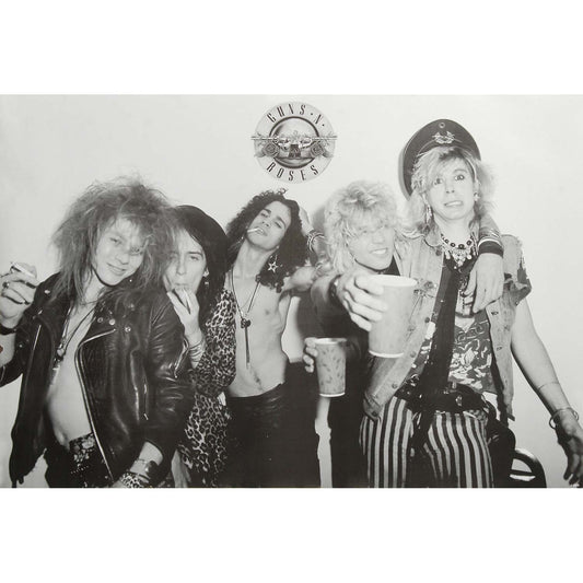 Guns N Roses Drinking & Smoking Import Poster