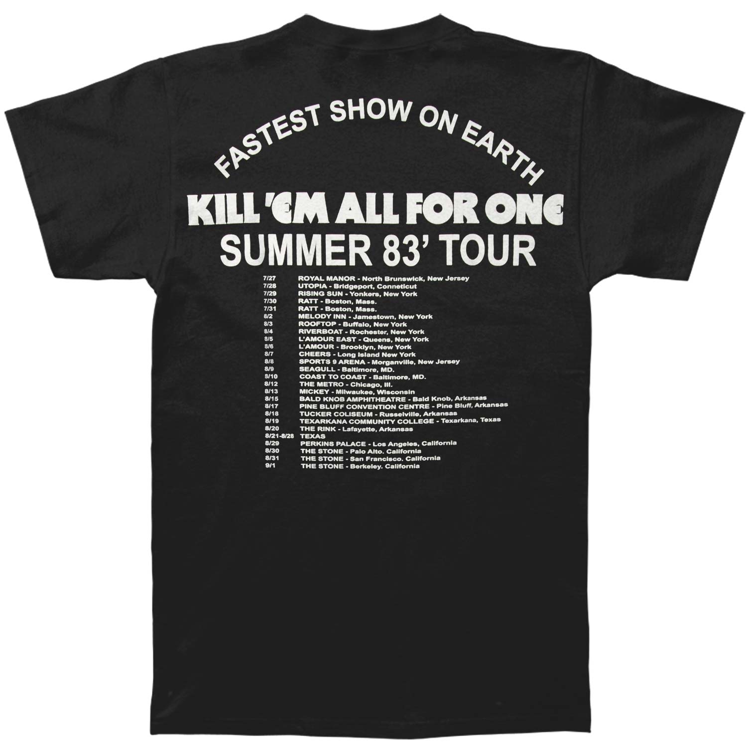 Metallica Raven Kill 'Em Tee T-shirt