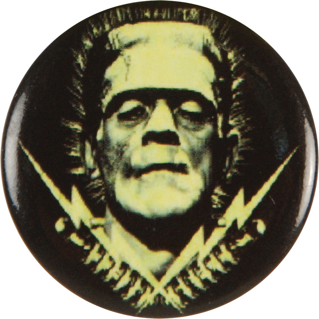 Frankenstein Frank-N-Bolts Button