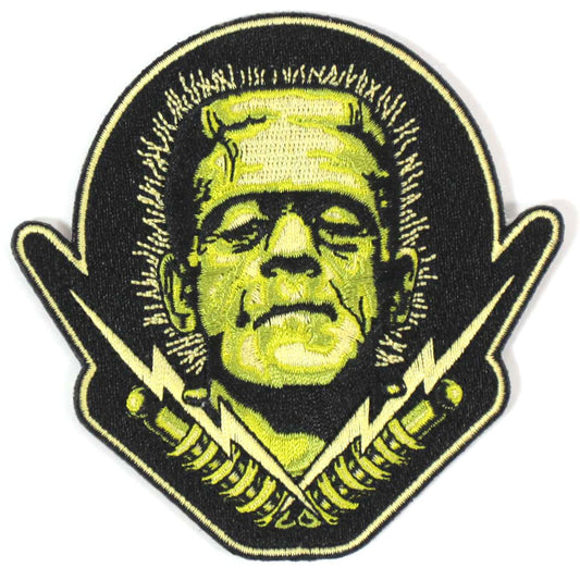 Frank N' Bolt by Rock Rebel Embroidered Patch