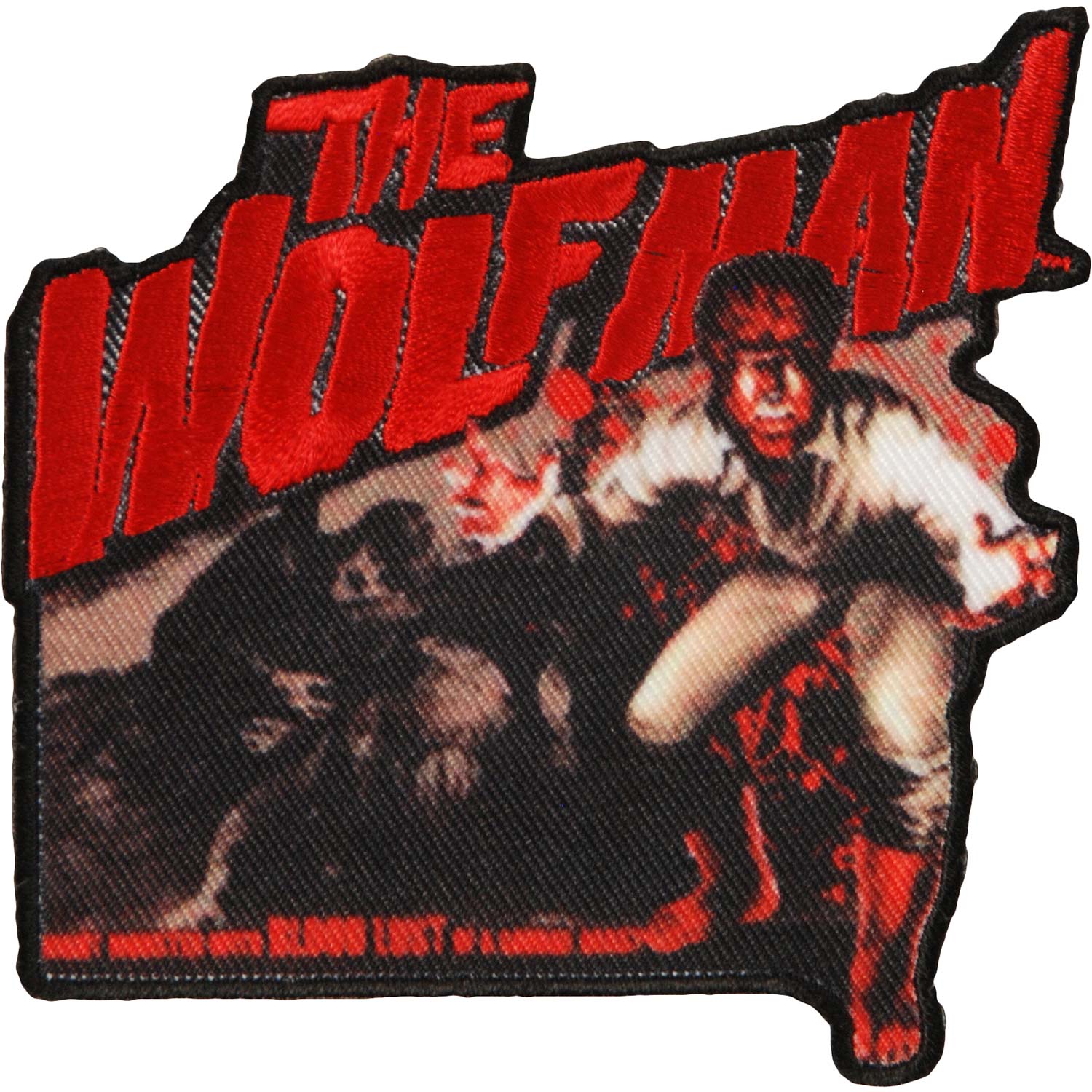 Wolfman Bloodlust Embroidered Patch
