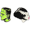Bride & Frankenstein Set by Rock Rebel Pin Badges