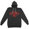 Red Ink Logo Hoodie Hooded Sweatshirt