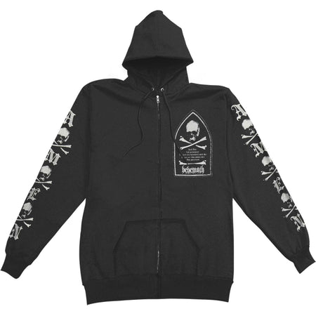 Amen Zip Hood Zippered Hooded Sweatshirt