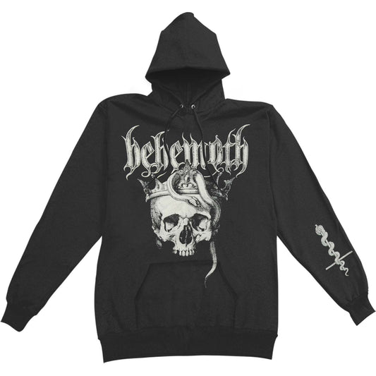 Behemoth Skull Pullover Hooded Sweatshirt