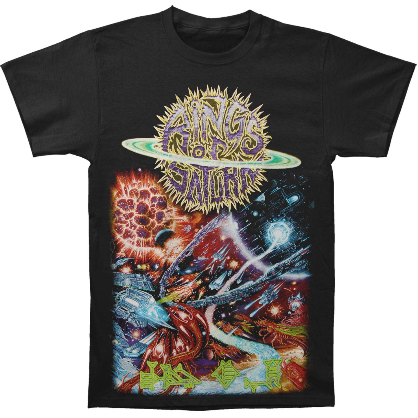 Rings Of Saturn Saturn Ship T-shirt
