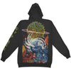 Lugal Ki En Zippered Hooded Sweatshirt