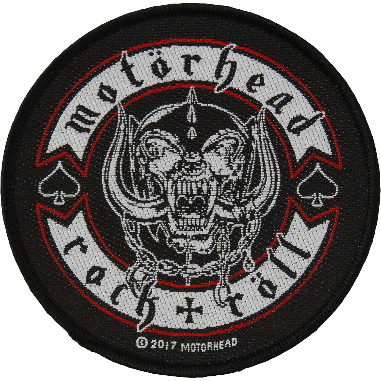 Biker Badge Woven Patch